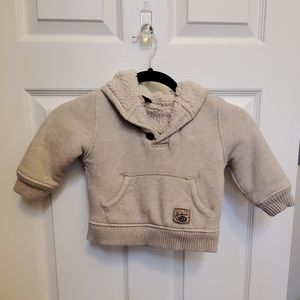 Baby Gap 18-24 months Sherpa Warm Button Pullover